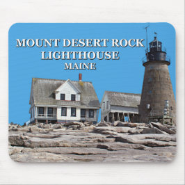 Monte Desert Rock Lighthouse, Maine Mousepad
