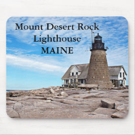 Monte Desert Rock Lighthouse, Maine Mousepad