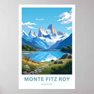 Monte Fitz Roy Argentina Viagens Impressão