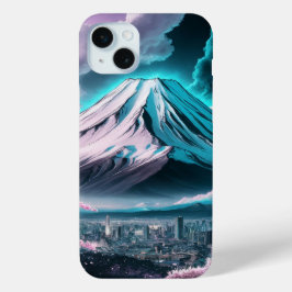 Monte Fuji acima da cidade no Japão