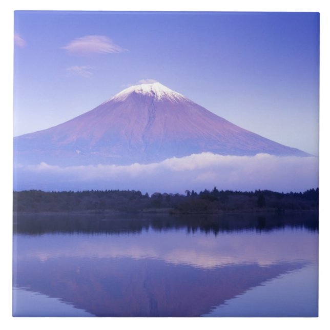 Monte Fuji com Nuvem Lenticular, Lago Motosu, (Frente)