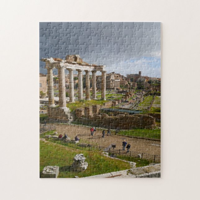 Monte Palatino Roma Itália. Quebra-cabeça (Vertical)
