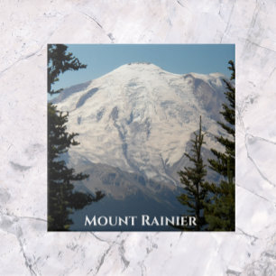 Monte Rainier Cascade Mountain Pico Foto