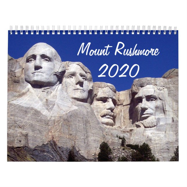 Monte Rushmore - Calendário 2020 (Capa)