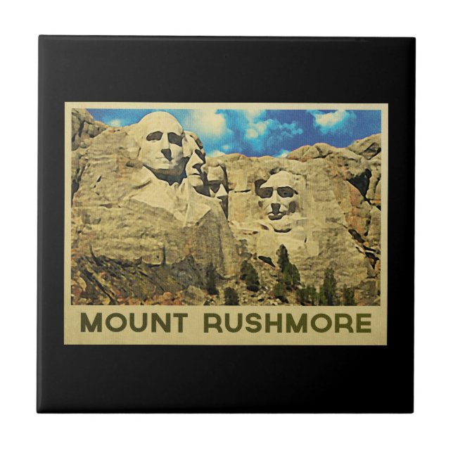 Monte Rushmore Vintage (Frente)