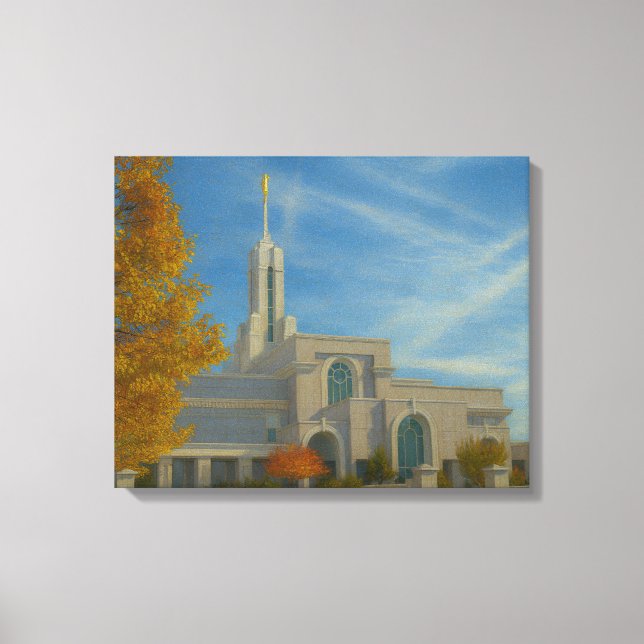 Monte Timpanogos Canvas Temple Painting™ LDS (Frente)