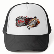 Monte Vista Basquete Anime Jogador Boné de Caminho