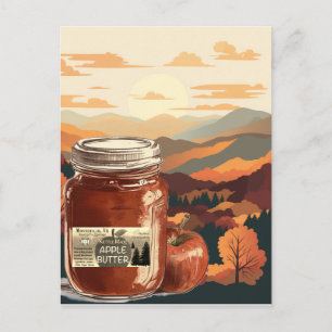Montebello Virginia Apple Butter Cartão Postal Cên