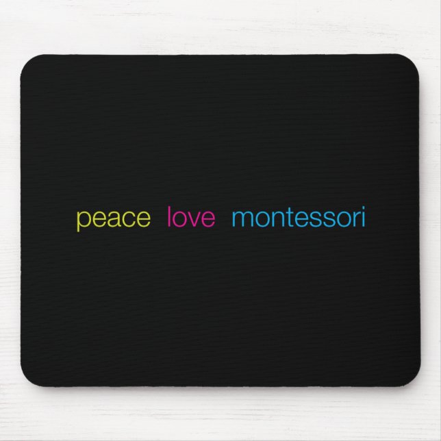 Montessori Mousepad (Frente)