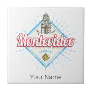 Montevideo City Uruguai Palacio Salvo Souvenir