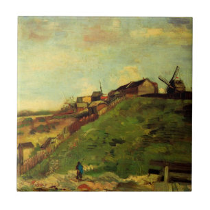 Montmartre: Pedreira, os Moinhos por Vincent van G