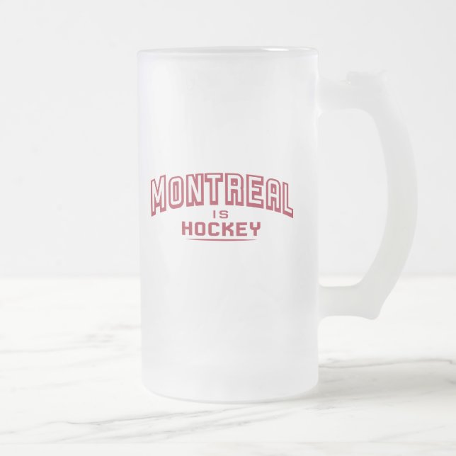 Montreal é a caneca de vidro Fosco de 16oz (Direita)