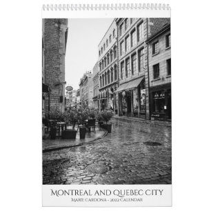 Montreal e Cidade do Quebeque - Calendário Marie C