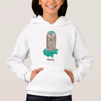 Monty a Preguiça Apreciando Sorvete – Desenho Fofo