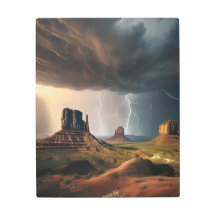 Monument Valley Em Tempestade De cheio