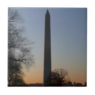 Monumento a Washington no Sunset