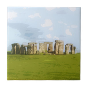 Monumento de pedra do círculo de Stonehenge
