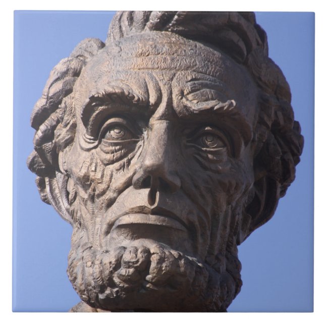 Monumento Memorial Abe Lincoln em Wyoming Tile (Frente)
