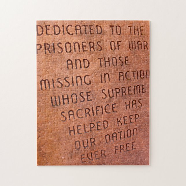 Monumento Militar Novo México. Quebra-cabeça de se (Vertical)