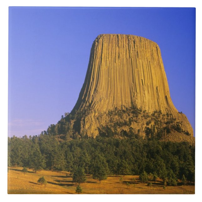 Monumento Nacional Devils Tower em Wyoming (Frente)