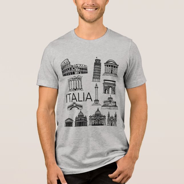 Monumentos italianos Itália (Frente)
