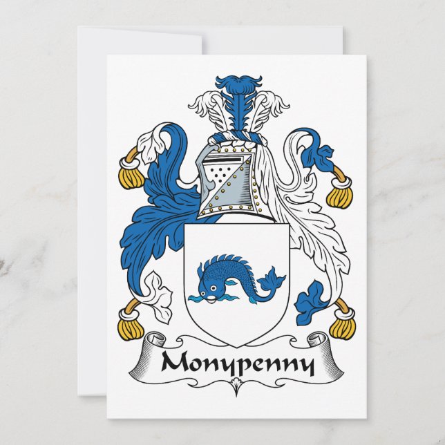 Monypenny Family Crest (Frente)