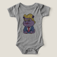 Moo Deng Para Trump Baby Suit, Donald Trump 2024