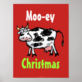 Moo-ey Natal Engraçado Poster