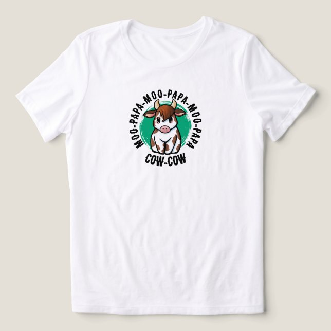 Moo Papa Cow (Design frontal)