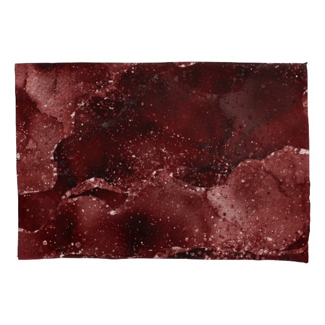 Moody Agate | Tone de Jewel de Hena Red Garnet (Frente-Esquerda)