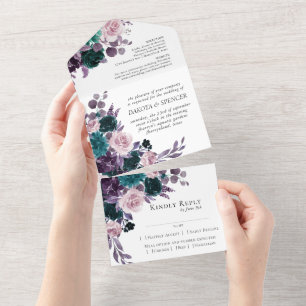 Moody Boho Abóbora Roxa-Escura-Escura