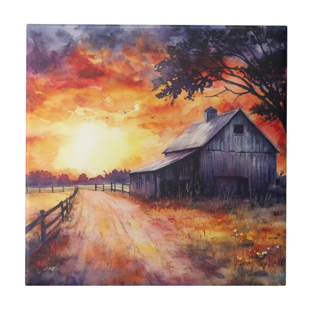 Moody Farm Sunset (Frente)