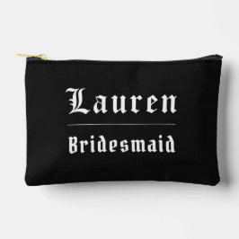 Moody Gothic Bridesmaid Tote Bag