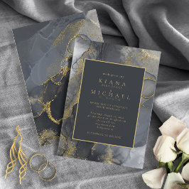 Moody Ink Charmalho Dourado Abstrato ID988