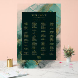 Moody Ink Emerald Dourado Seating Chart ID988