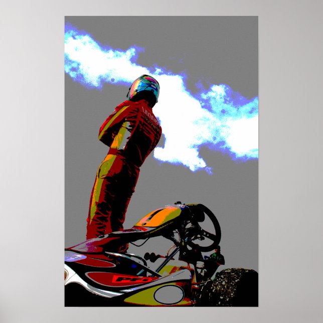 Moody Karting Poster (Frente)