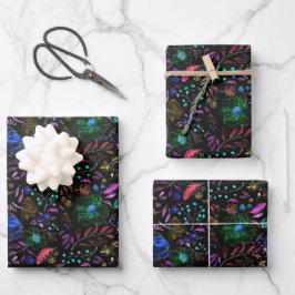 Moody Modern Winter Botanical Christmas Floral 