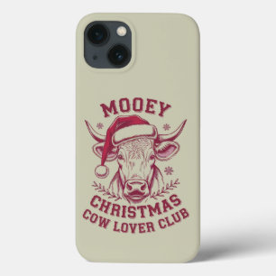 Mooey Christmas Western Cow Lover Club Xmas Season
