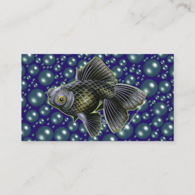 Moog A Cartão de visita Preta (Frente)