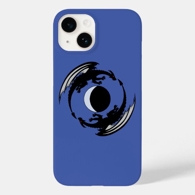 Moon Dragon Fantasy Design Case-Mate capas de ipho (Verso)