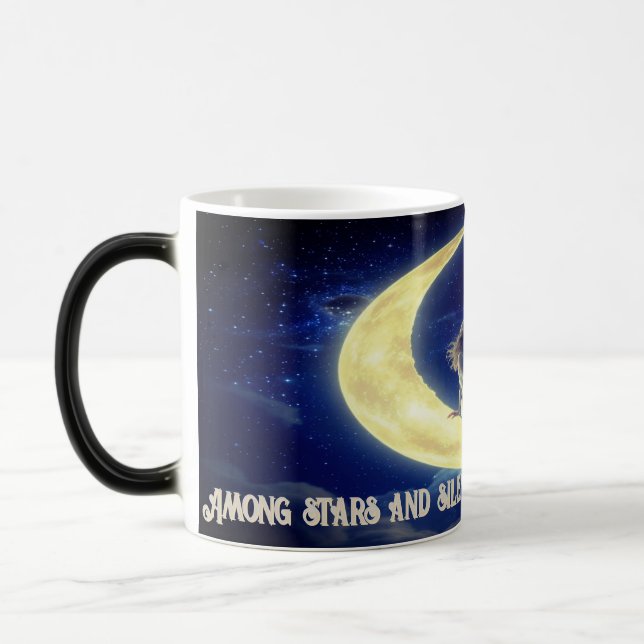 Moon Dreamer Mug - Simples Xícara de Café Mágico (Esquerda)