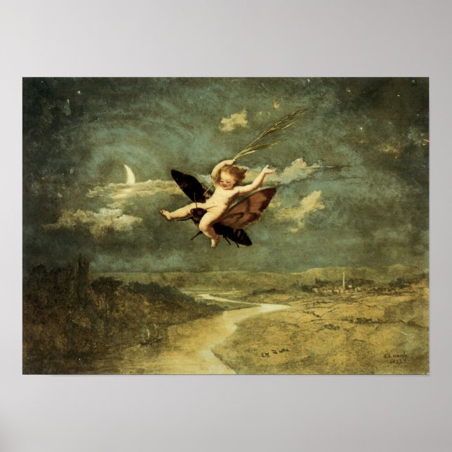 Moon Fairies II por Naish - Impressão (Frente)