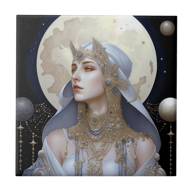 Moon Goddese Queen Fantasy Art (Frente)
