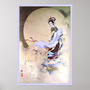 Moon Goddess Chang'e Poster