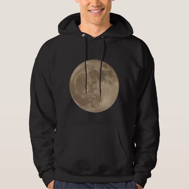 Moon Hoodie Full Moon Sweet Camisa Lua (Frente)