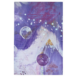 Moon Mountain Abstrato Art