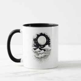 Moon Mug | Caneca Celestial | Impressos De Ambos O