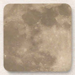 Moon Porta copos Personaliza Coasters de Bebida Pl