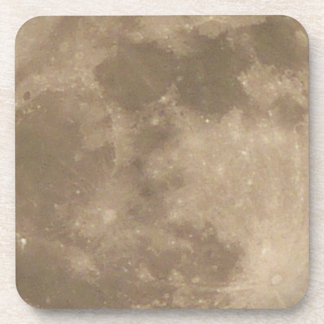 Moon Porta copos Personaliza Coasters de Bebida Pl (Frente)