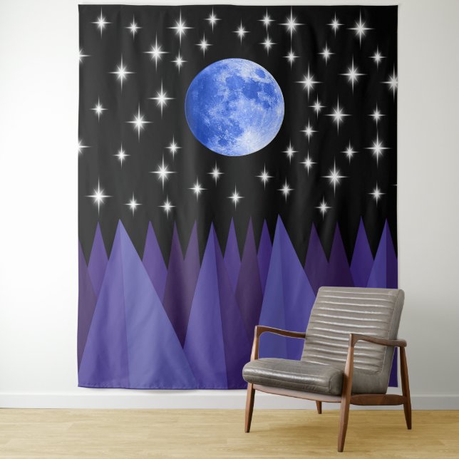 Moon Starlight Tapeçaria (In Situ)